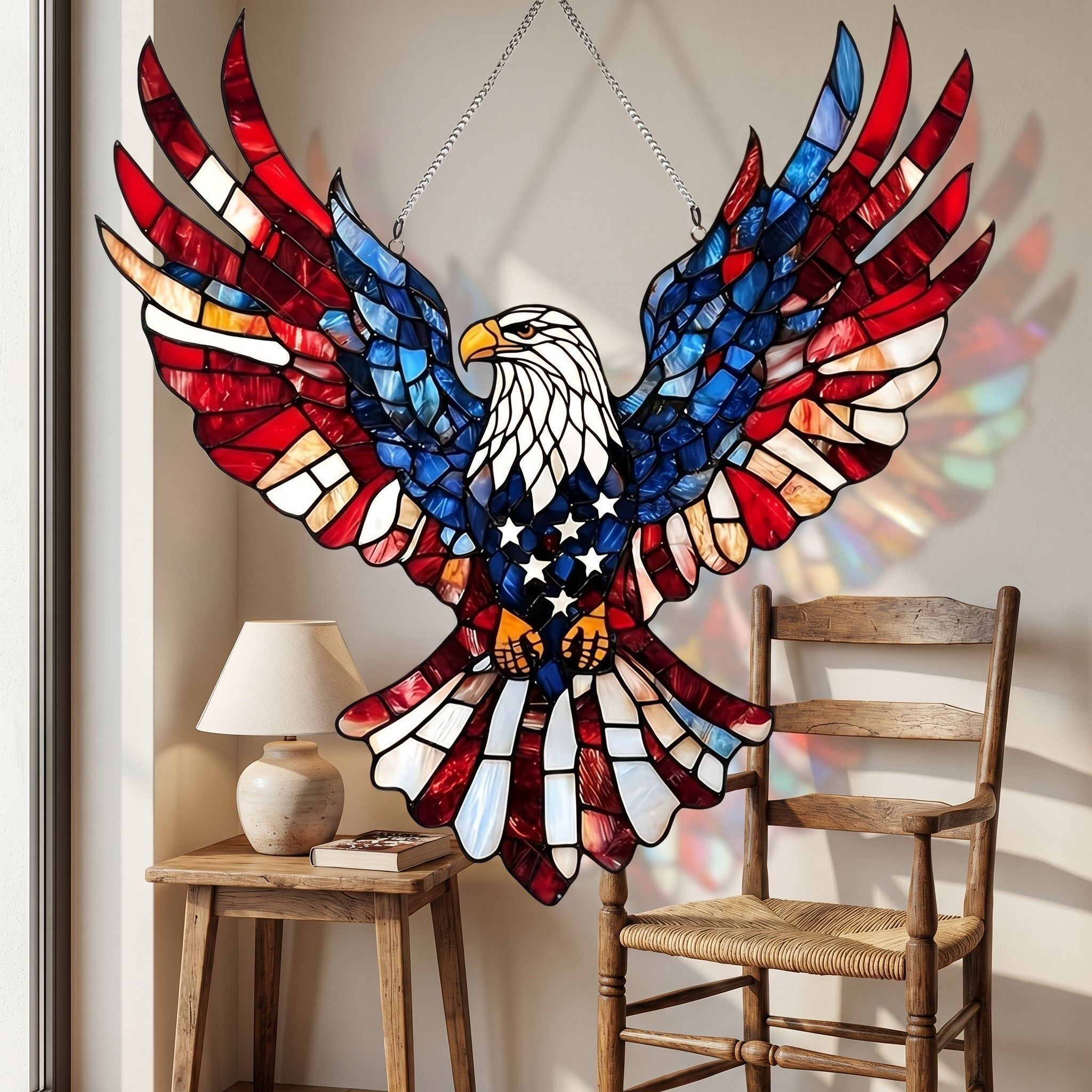 Memorial Day Special 🇺🇸 Eagle Suncatcher – Honor & Remember 2026